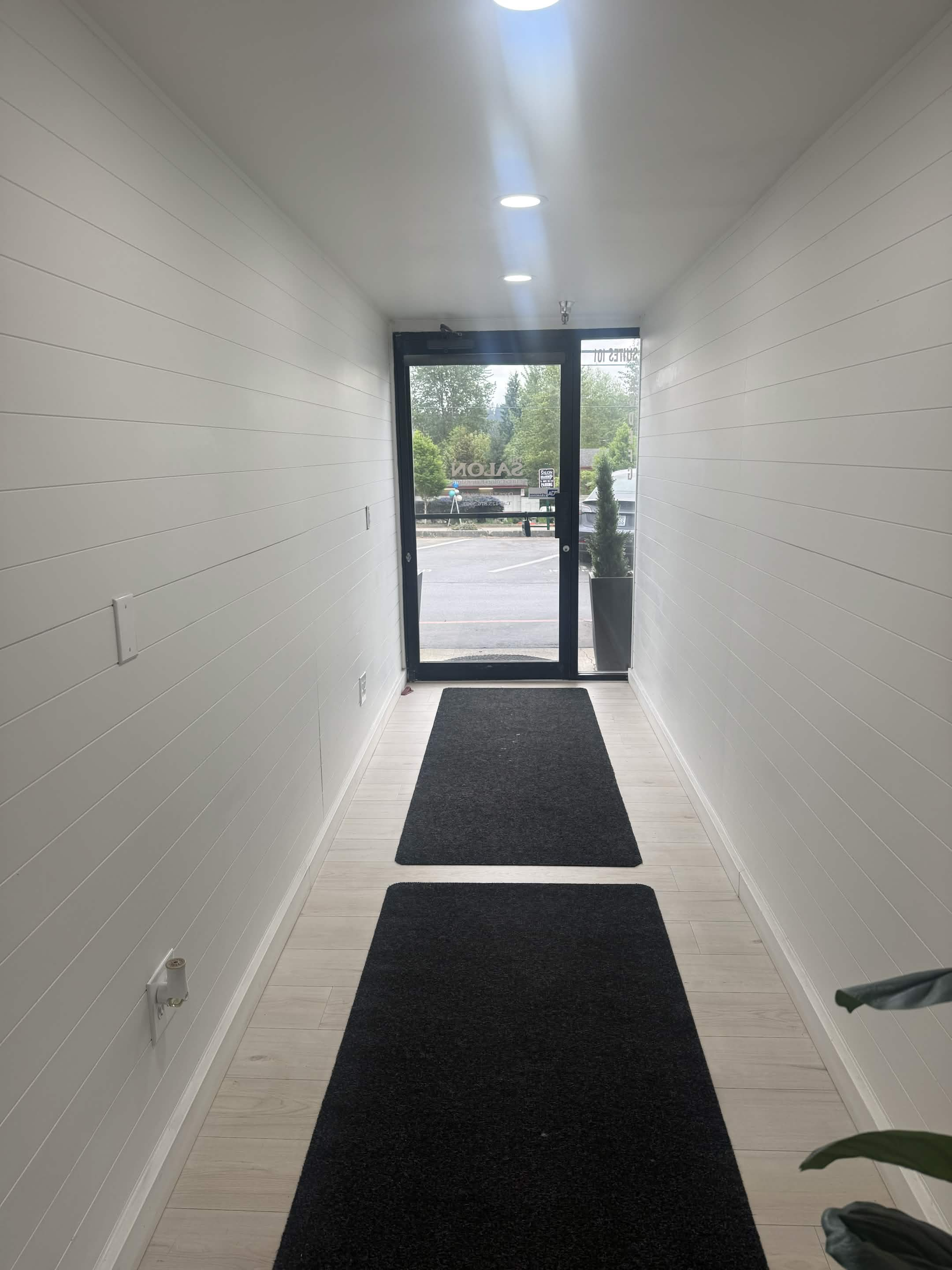 Bothell Suites entrance and shared space
