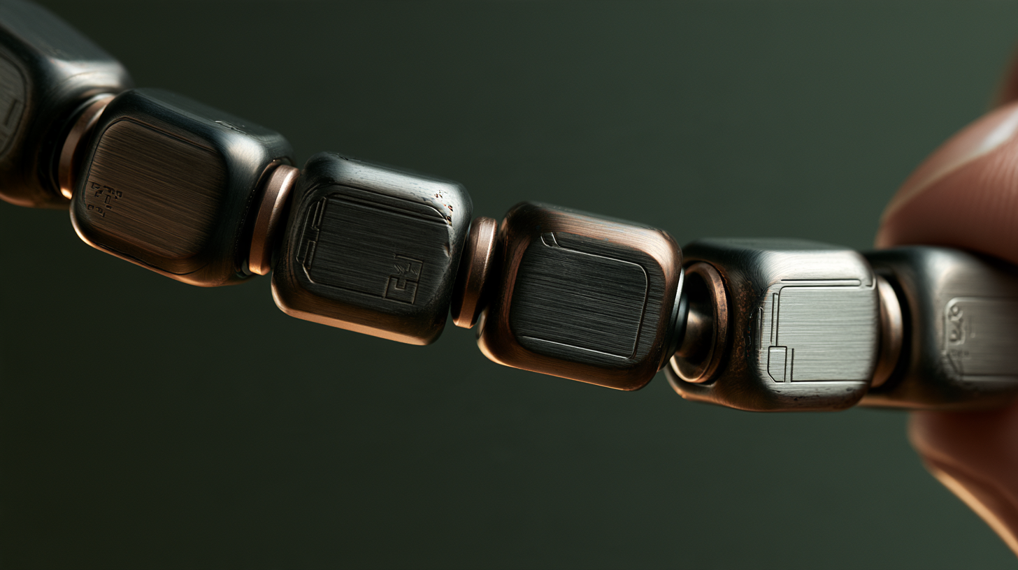 Detailed modular object designed for touch.